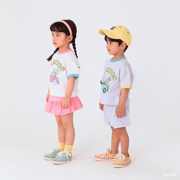 Hanab - Korean Children Fashion - #discoveringself - Picnic Top Bottom Set - 9