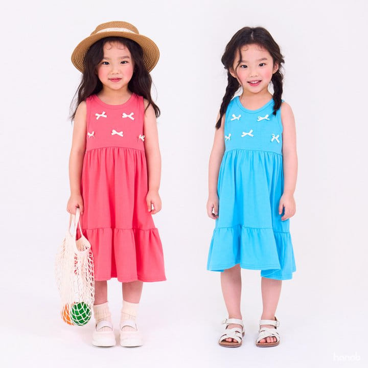 Hanab - Korean Children Fashion - #kidsshorts - Ribbon Kan Kan One-Piece