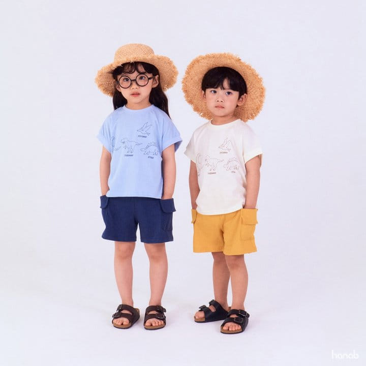 Hanab - Korean Children Fashion - #kidsstore - Simmer Dino Top Bottom Set - 10