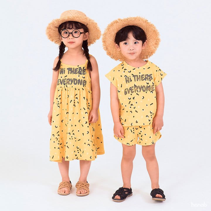 Hanab - Korean Children Fashion - #kidsstore - Summer Leopard Top Bottom Set