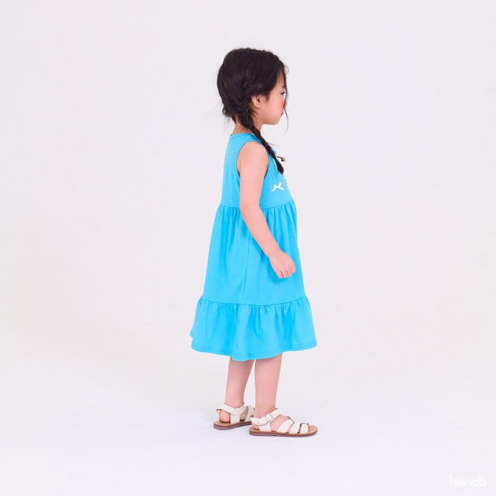 Hanab - Korean Children Fashion - #littlefashionista - Ribbon Kan Kan One-Piece - 5