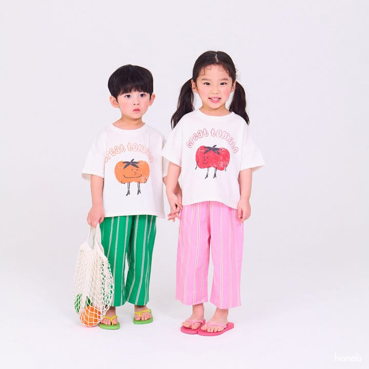 Hanab - Korean Children Fashion - #prettylittlegirls - Tomato Top Bottom Set - 2