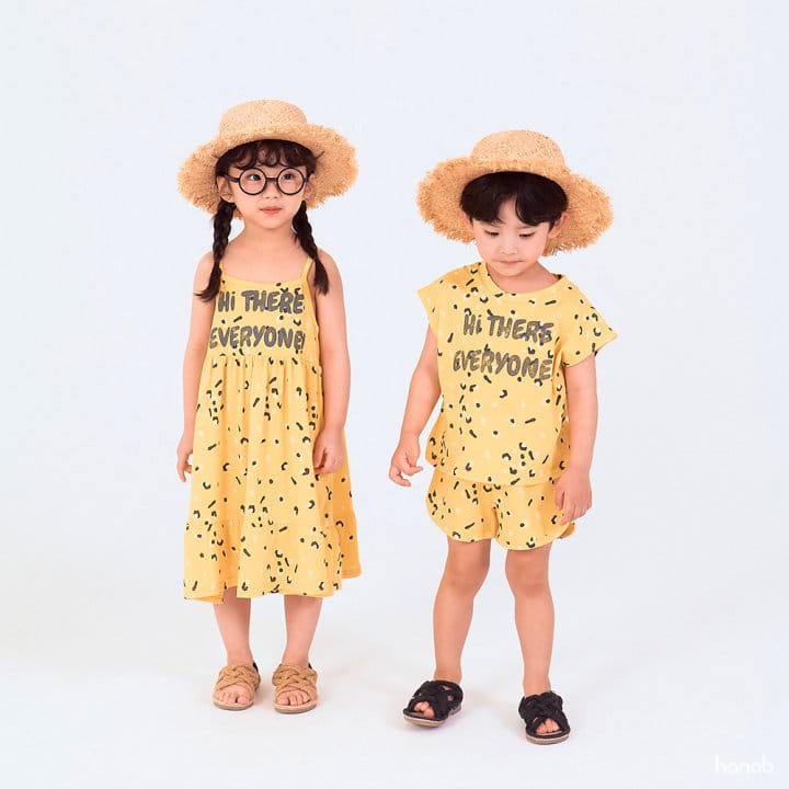 Hanab - Korean Children Fashion - #prettylittlegirls - Summer Leopard Top Bottom Set - 7