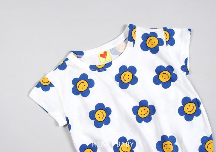 Heart Baby - Korean Children Fashion - #childofig - Daisy Short Sleeve Body Suit - 6