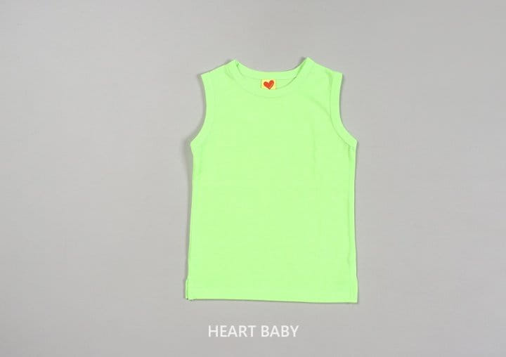 Heart Baby - Korean Children Fashion - #kidsstore - Layered Color Long Sleeveless Tee - 8