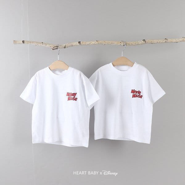 Heart Baby - Korean Children Fashion - #littlefashionista - M & M  Short Sleeve Tee 