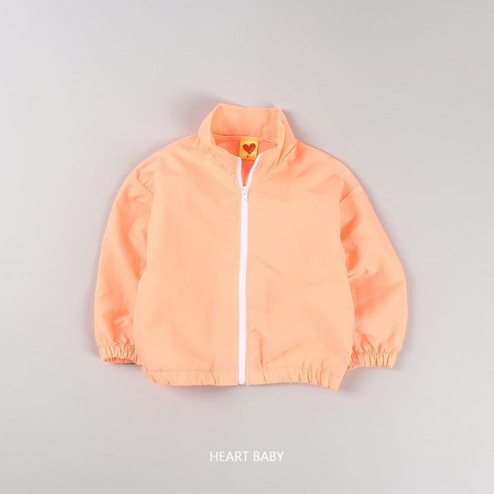 Heart Baby - Korean Children Fashion - #littlefashionista - Neon Windbreaker Jumper - 11