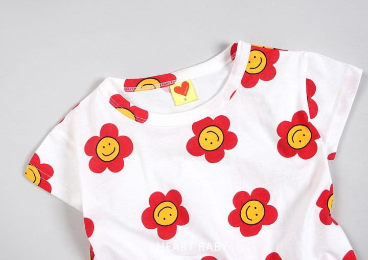 Heart Baby - Korean Children Fashion - #stylishchildhood - Daisy Short Sleeve Body Suit - 5