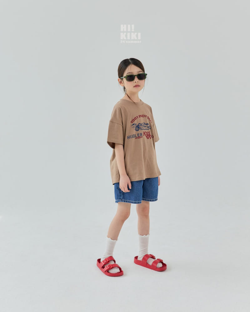 Hikiki - Korean Children Fashion - #Kfashion4kids - Washing Denim Shorts - 6