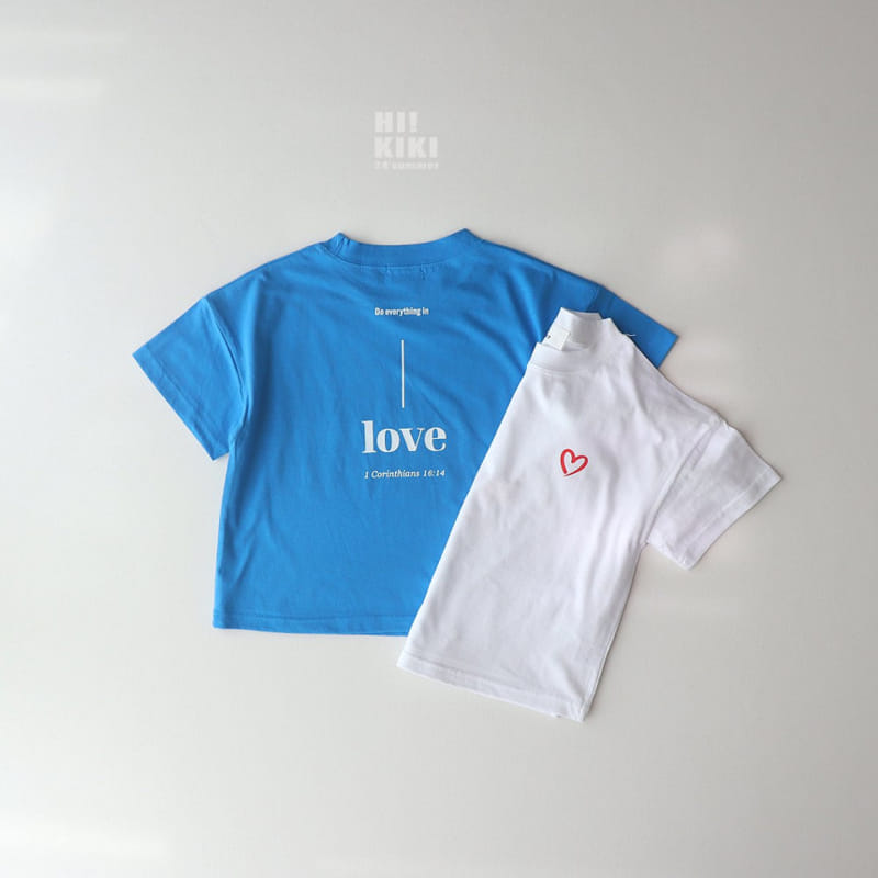 Hikiki - Korean Children Fashion - #childrensboutique - Love Tee - 2