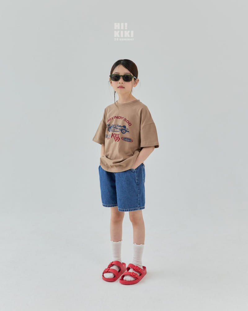 Hikiki - Korean Children Fashion - #kidsshorts - Indi 500 Tee - 7