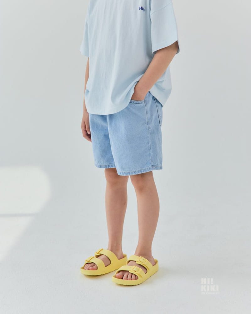 Hikiki - Korean Children Fashion - #magicofchildhood - Washing Denim Shorts - 8