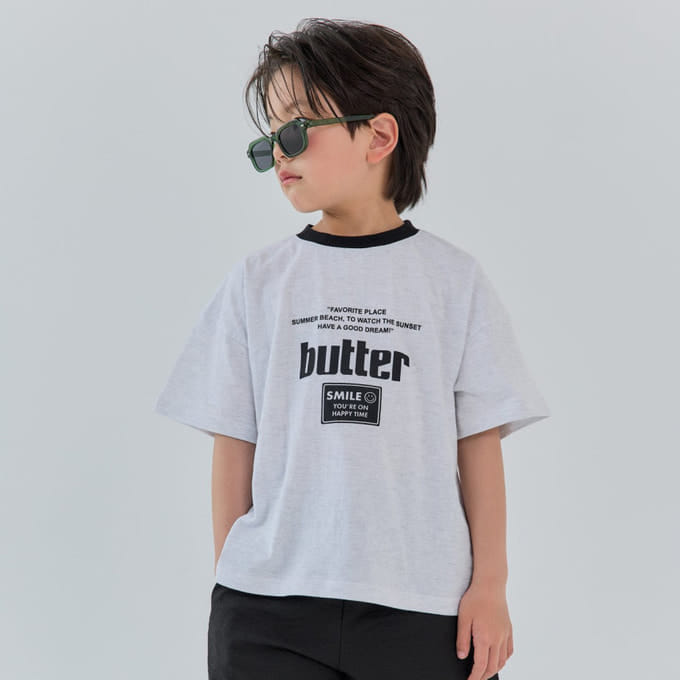 Hikiki - Korean Children Fashion - #minifashionista - Butter Tee