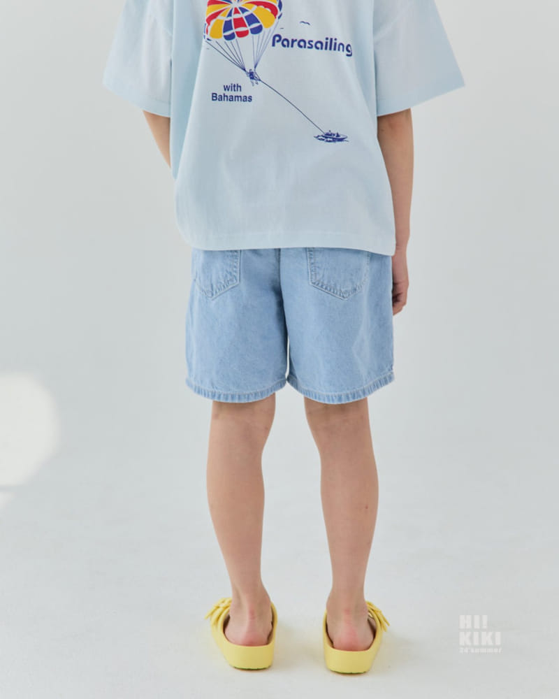 Hikiki - Korean Children Fashion - #minifashionista - Washing Denim Shorts - 9