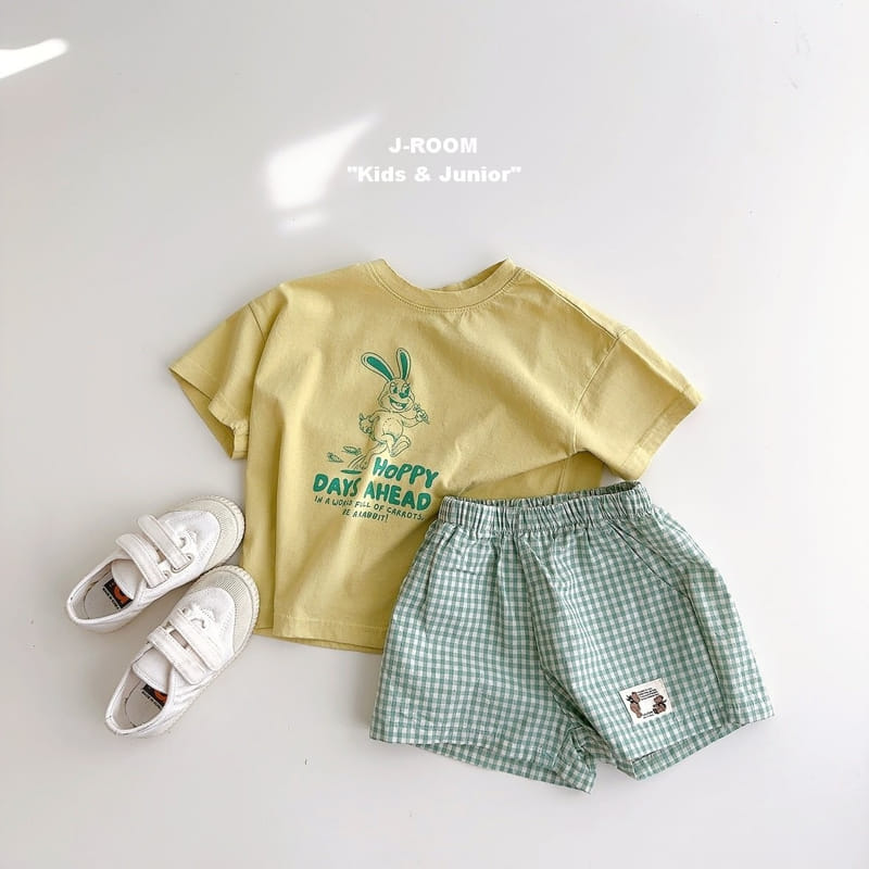 J-Room - Korean Children Fashion - #Kfashion4kids - Check Lebel Shorts - 5