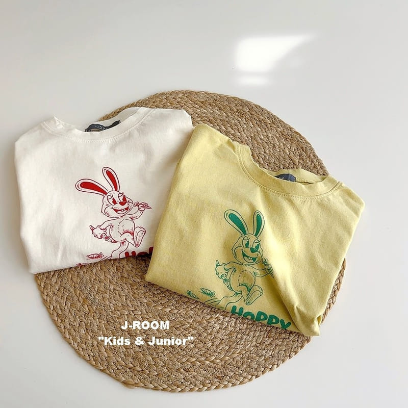 J-Room - Korean Children Fashion - #Kfashion4kids - Rabbit Paint Tee - 10