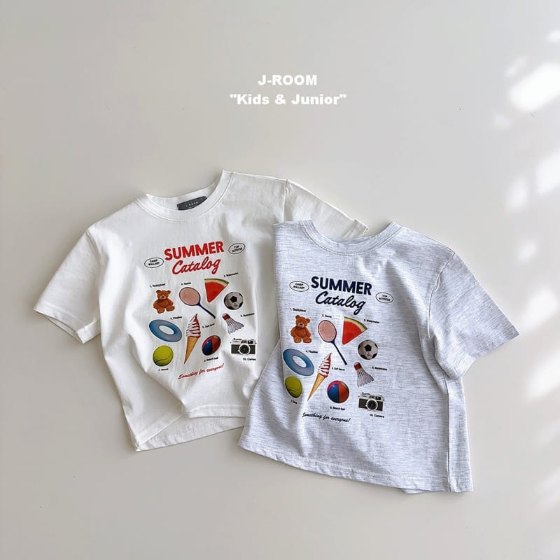 J-Room - Korean Children Fashion - #kidsshorts - Summer Catalog Tee - 8