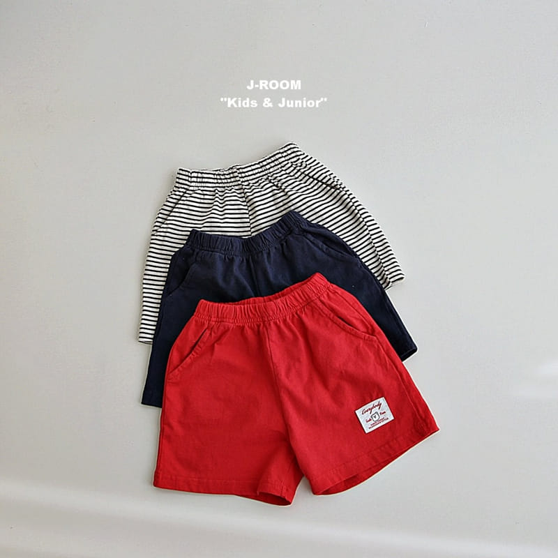 J-Room - Korean Children Fashion - #kidsshorts - Washing Label Short Pants