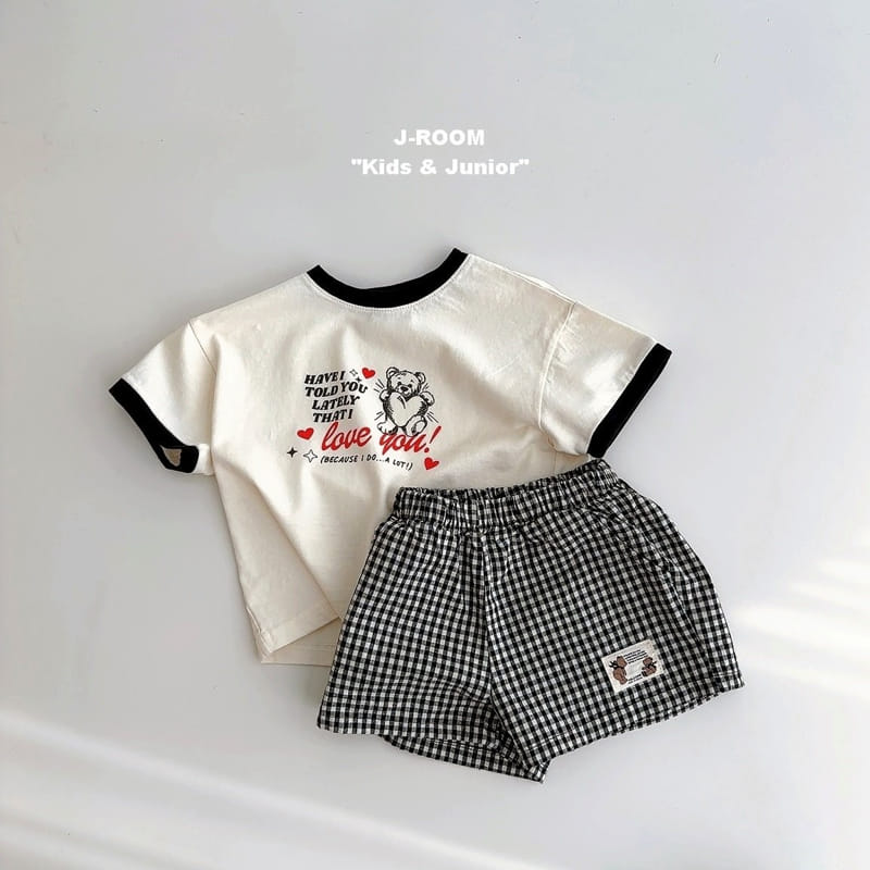 J-Room - Korean Children Fashion - #littlefashionista - Check Lebel Shorts - 6