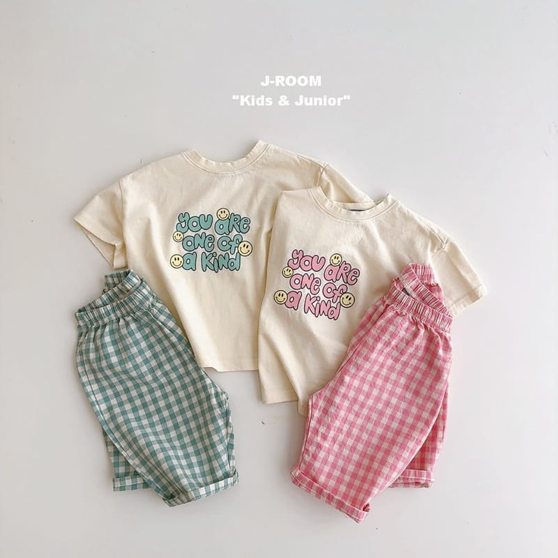 J-Room - Korean Children Fashion - #littlefashionista - Kind Check Top Bottom Set