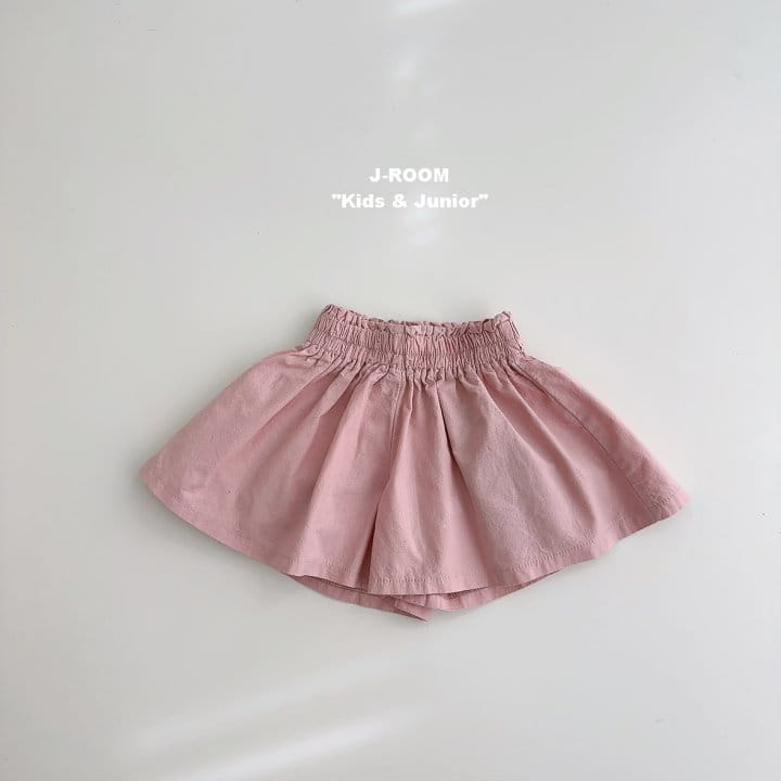 J-Room - Korean Children Fashion - #littlefashionista - Shirring Wrinkle Skirt Pants - 9