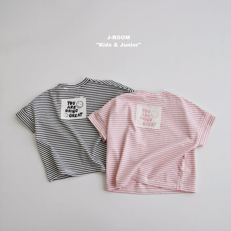 J-Room - Korean Children Fashion - #todddlerfashion - Patch ST Tee - 2