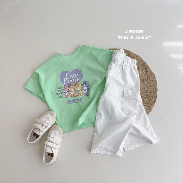 J-Room - Korean Children Fashion - #todddlerfashion - Slub Wid Gunbbang Pants - 7