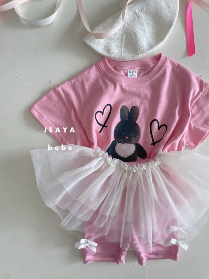 Jeaya & Mymi - Korean Baby Fashion - #babyclothing - Black Rabbit Tee - 10