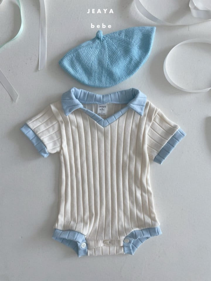 Jeaya & Mymi - Korean Baby Fashion - #babygirlfashion - Summer Collar Body Suit - 7