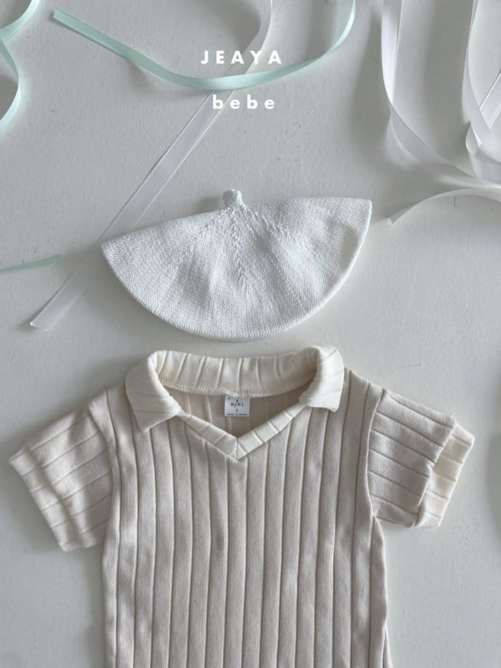 Jeaya & Mymi - Korean Baby Fashion - #babylifestyle - Summer Collar Body Suit - 8