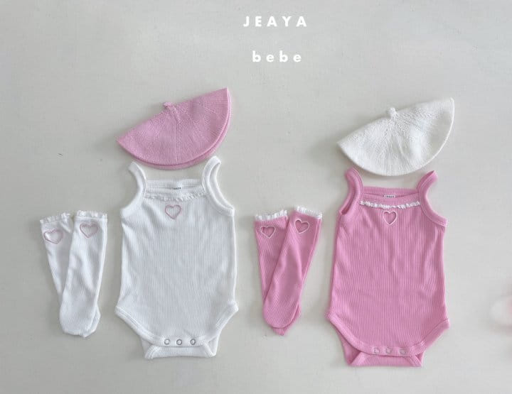 Jeaya & Mymi - Korean Baby Fashion - #babyoutfit - Heart Punching Set - 5