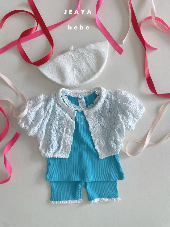 Jeaya & Mymi - Korean Baby Fashion - #babyoutfit - Small And Cute Top Bottom Set - 3