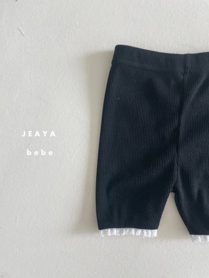 Jeaya & Mymi - Korean Baby Fashion - #onlinebabyshop - Lace Jeggings - 3