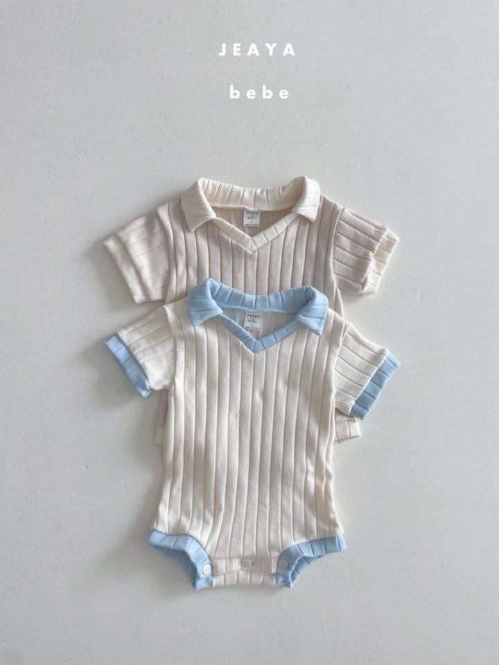 Jeaya & Mymi - Korean Baby Fashion - #smilingbaby - Summer Collar Body Suit