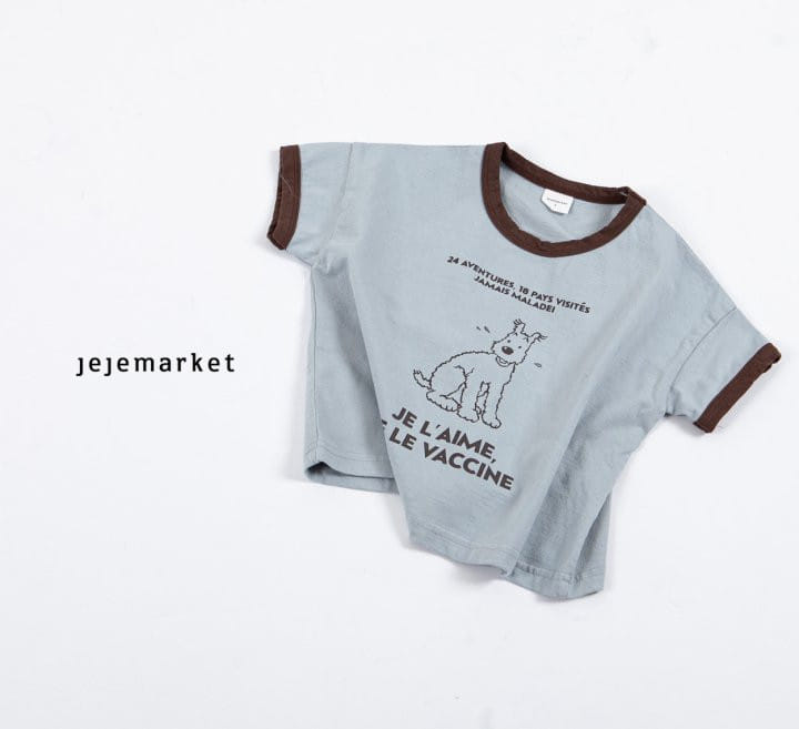 Jeje Market - Korean Children Fashion - #Kfashion4kids - Tin Tin Color Tee - 10