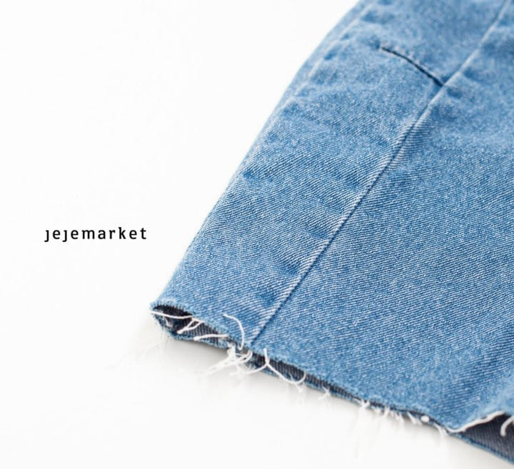 Jeje Market - Korean Children Fashion - #Kfashion4kids - Curve Denim Pants - 8