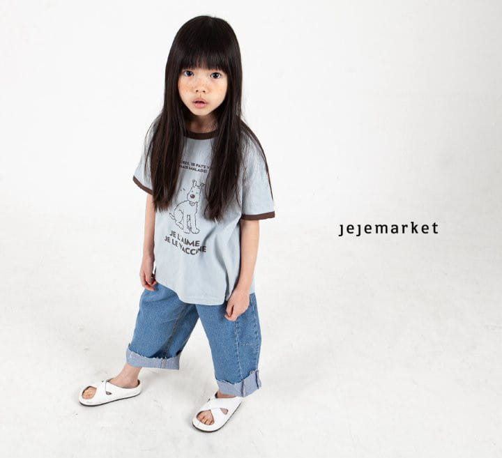 Jeje Market - Korean Children Fashion - #childrensboutique - Tin Tin Color Tee - 4