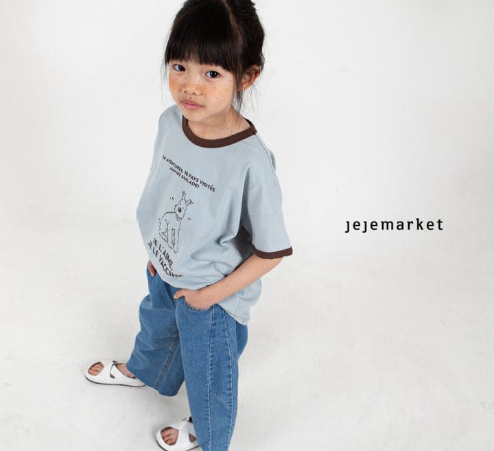 Jeje Market - Korean Children Fashion - #kidsstore - Tin Tin Color Tee - 8