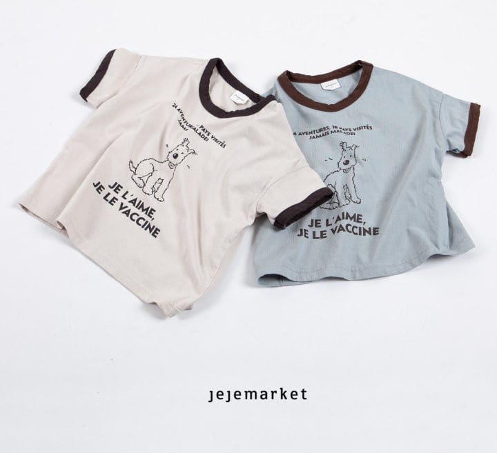 Jeje Market - Korean Children Fashion - #stylishchildhood - Tin Tin Color Tee