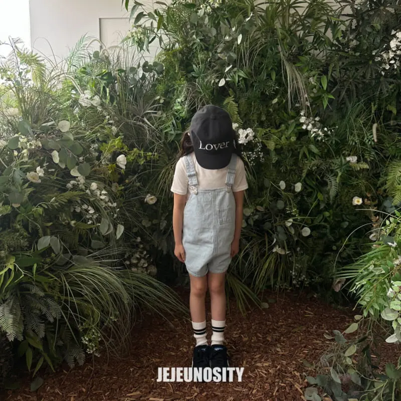 Jejeunosity - Korean Children Fashion - #fashionkids - Berry Short Overalls - 3