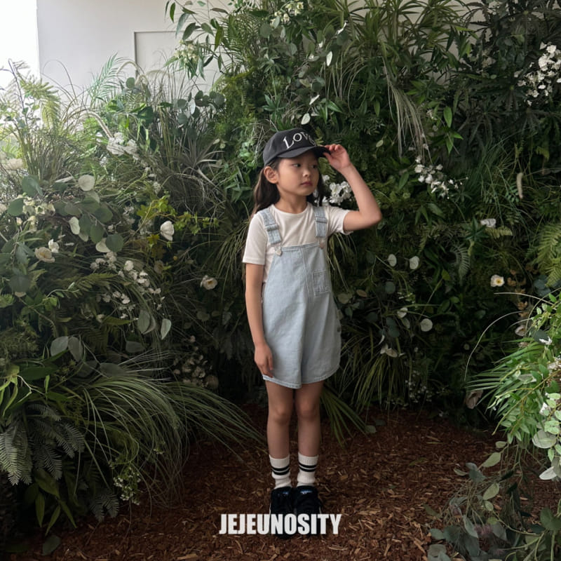 Jejeunosity - Korean Children Fashion - #fashionkids - Berry Short Overalls - 4