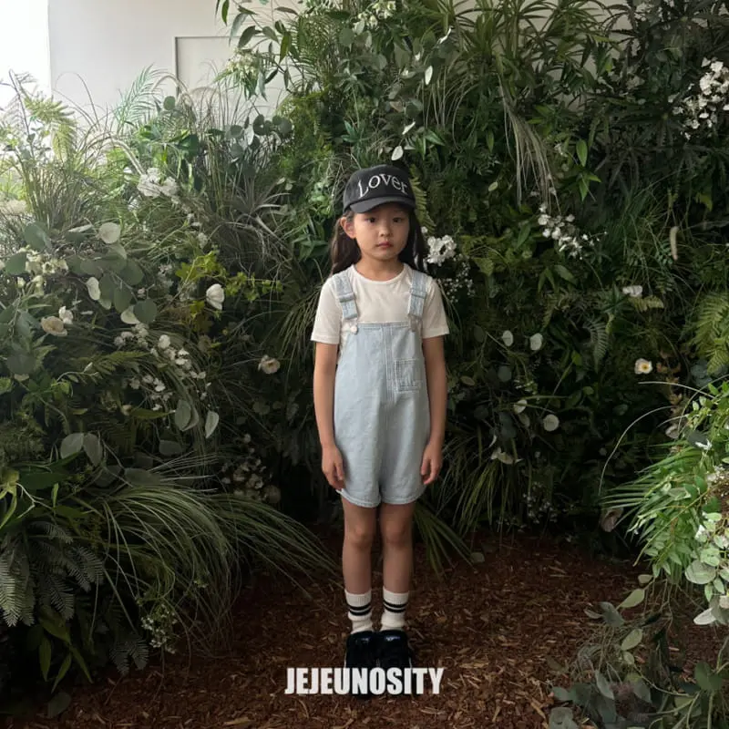 Jejeunosity - Korean Children Fashion - #kidsstore - Berry Short Overalls - 5