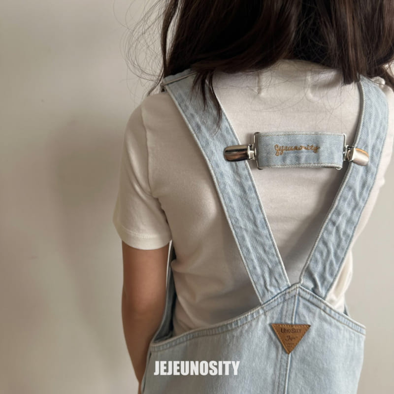 Jejeunosity - Korean Children Fashion - #minifashionista - Berry Short Overalls - 10