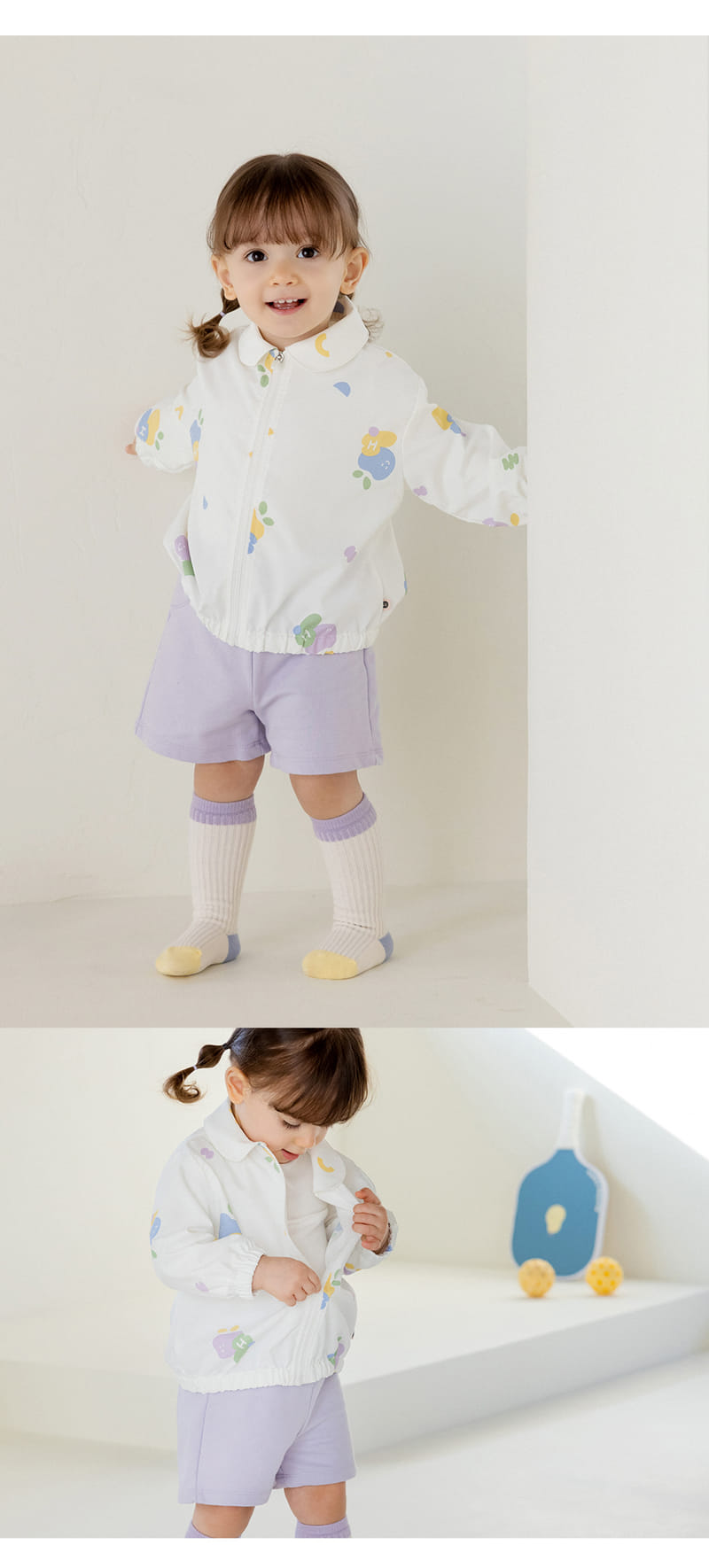 Kids Clara - Korean Baby Fashion - #babyboutique - Nabel Baby Top Bottom Set - 4