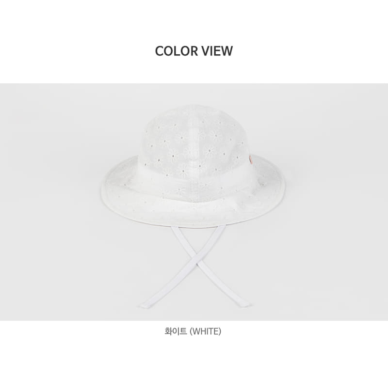 Kids Clara - Korean Baby Fashion - #babyboutique - Leanna Eyelet Baby Sun Hat - 7