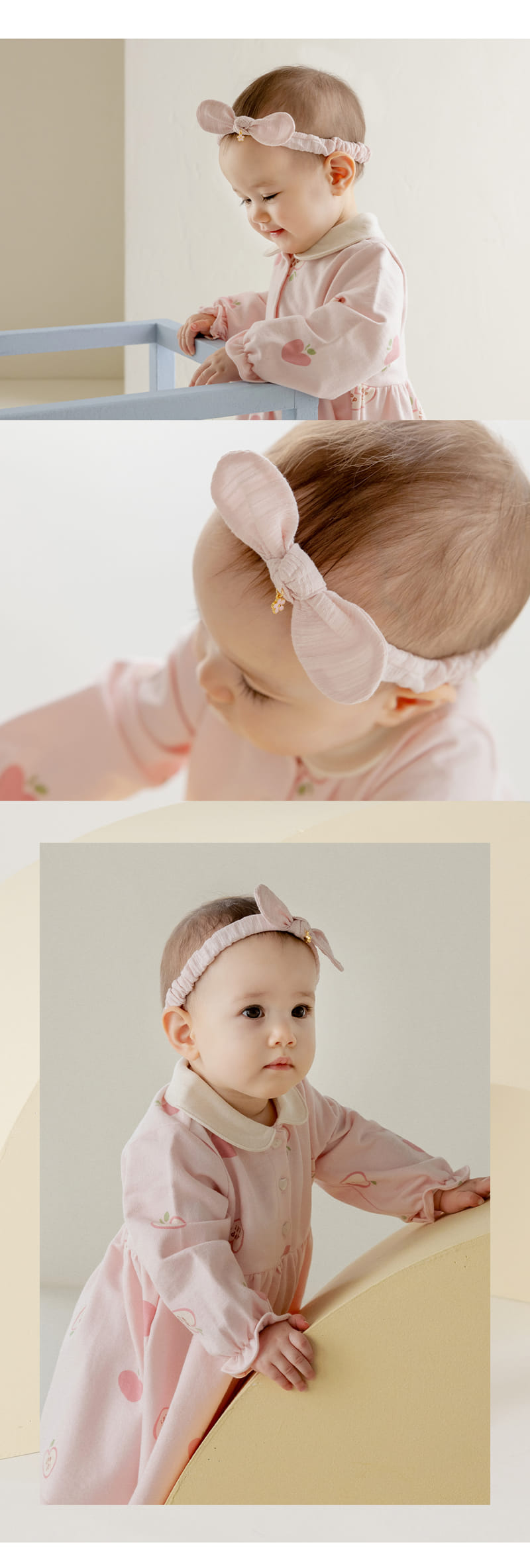 Kids Clara - Korean Baby Fashion - #babyboutique - Bbeua Baby Hair Band (5ea 1set) - 2