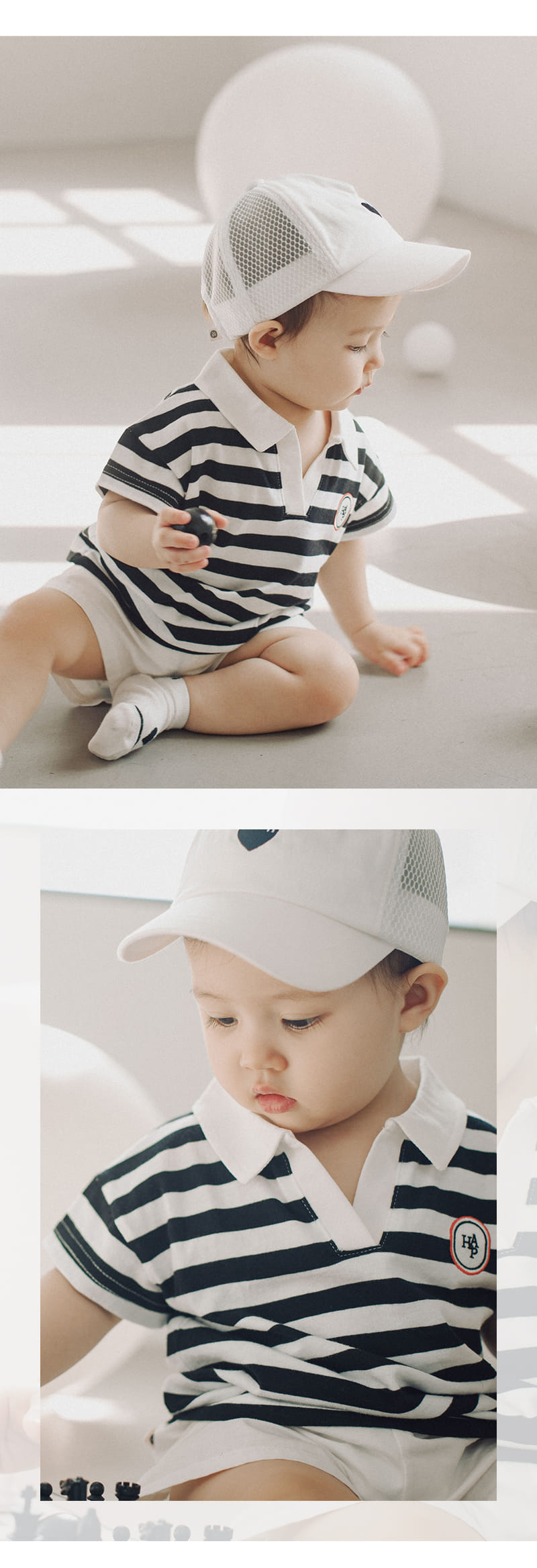 Kids Clara - Korean Baby Fashion - #babyboutiqueclothing - Cadi Baby Short Sleeve Tee - 2