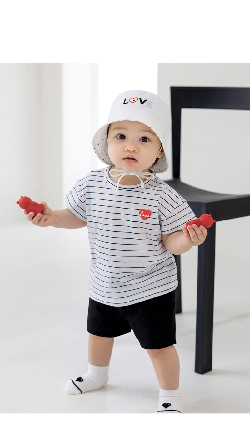 Kids Clara - Korean Baby Fashion - #babyboutiqueclothing - Kani Baby Short Sleeve Tee