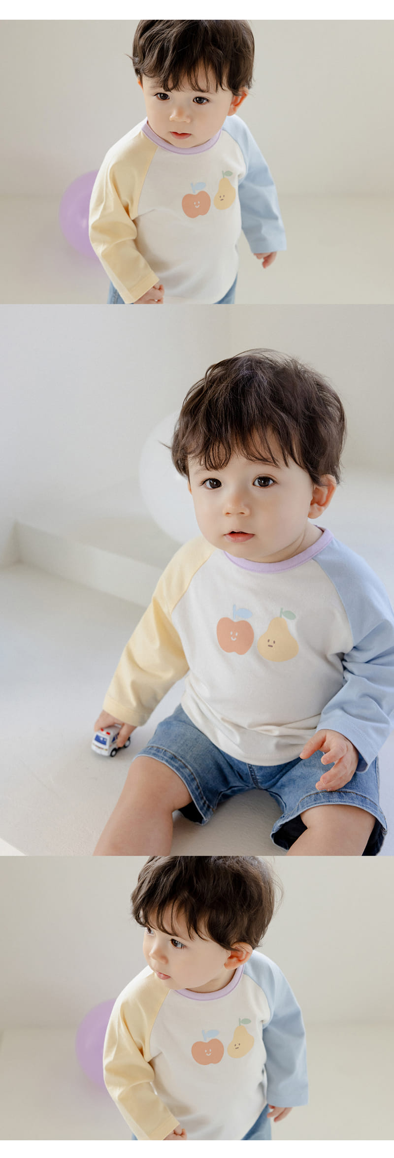 Kids Clara - Korean Baby Fashion - #babyboutiqueclothing - Fluy Baby Tee - 5