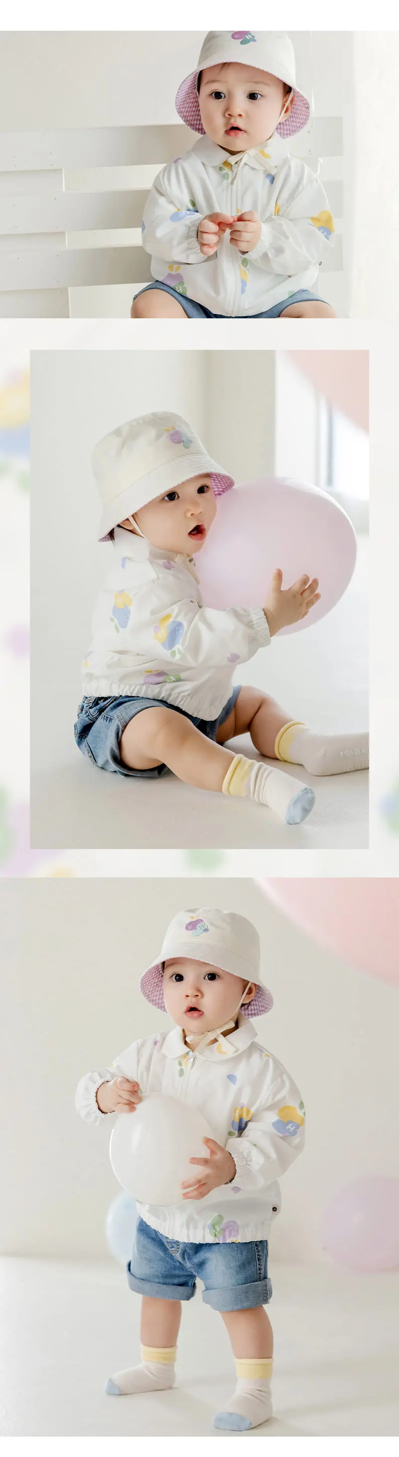 Kids Clara - Korean Baby Fashion - #babyboutiqueclothing - Joyful Baby Windbreaker  - 2